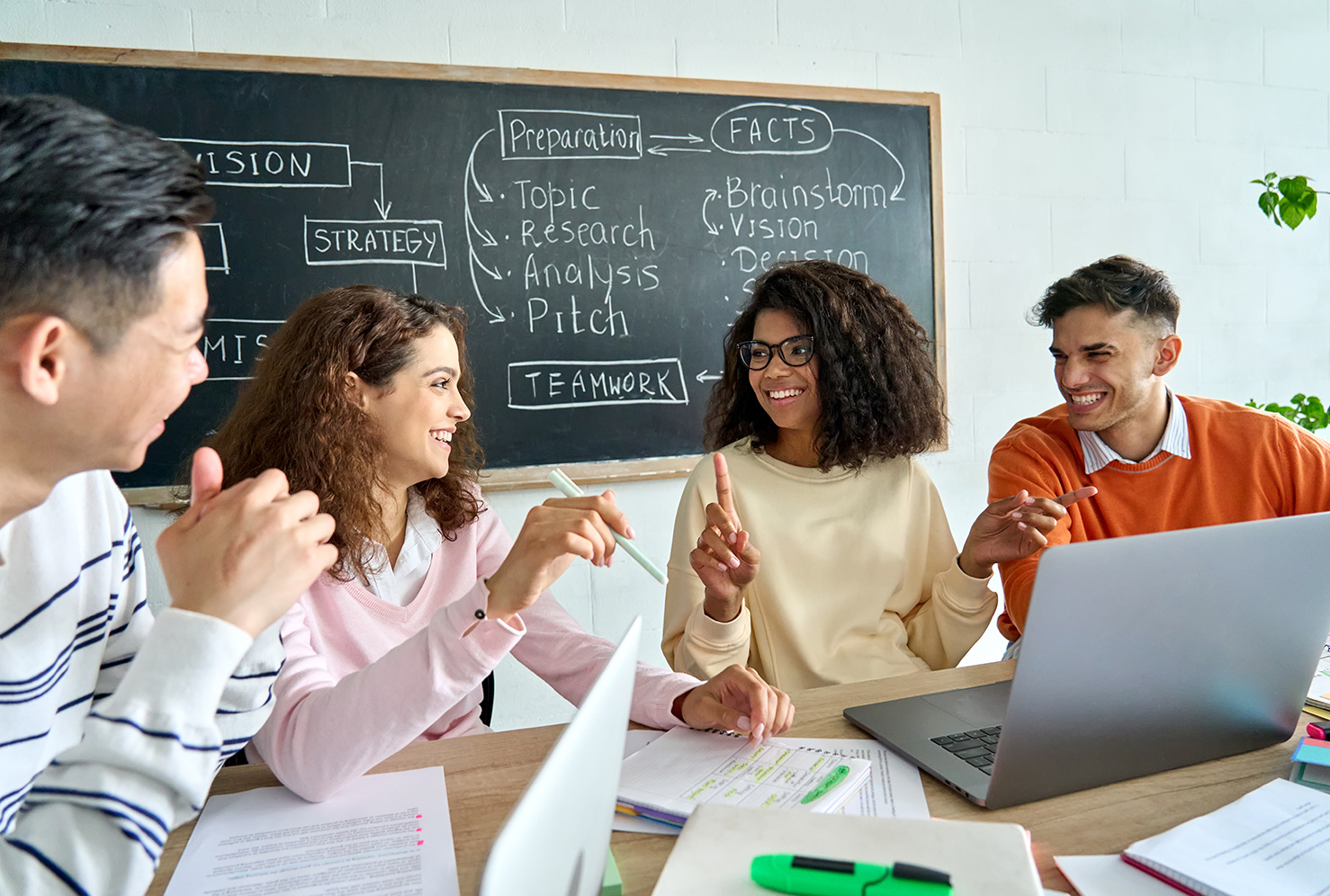 students in workshop